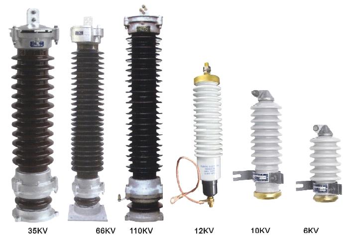 Porcelain housed metal oxide surge arrester